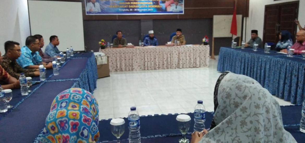 Walikota Bengkulu Bersama Bank BPRS Bimtek karyawan
