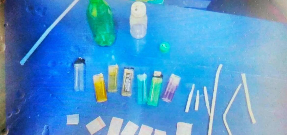 Barang bukti yang telah diamankan Polisi.