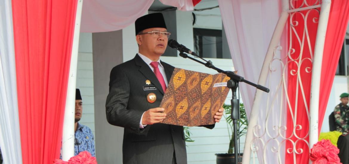 Gubernur Bengkulu Rohidin Mersyah pimpin upacara Peringatan Sumpah Pemuda