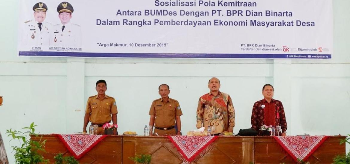 Sosialisasi Pola Kemitraan antara Badan Usaha Milik Desa