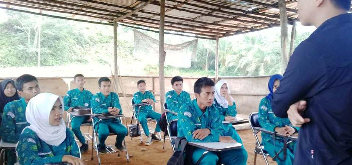 Kegiatan Belajar Mengajar di SMK Putra Nusantara 4 Kabupaten Bengkulu Tengah.Foto/Dok: Mardiana
