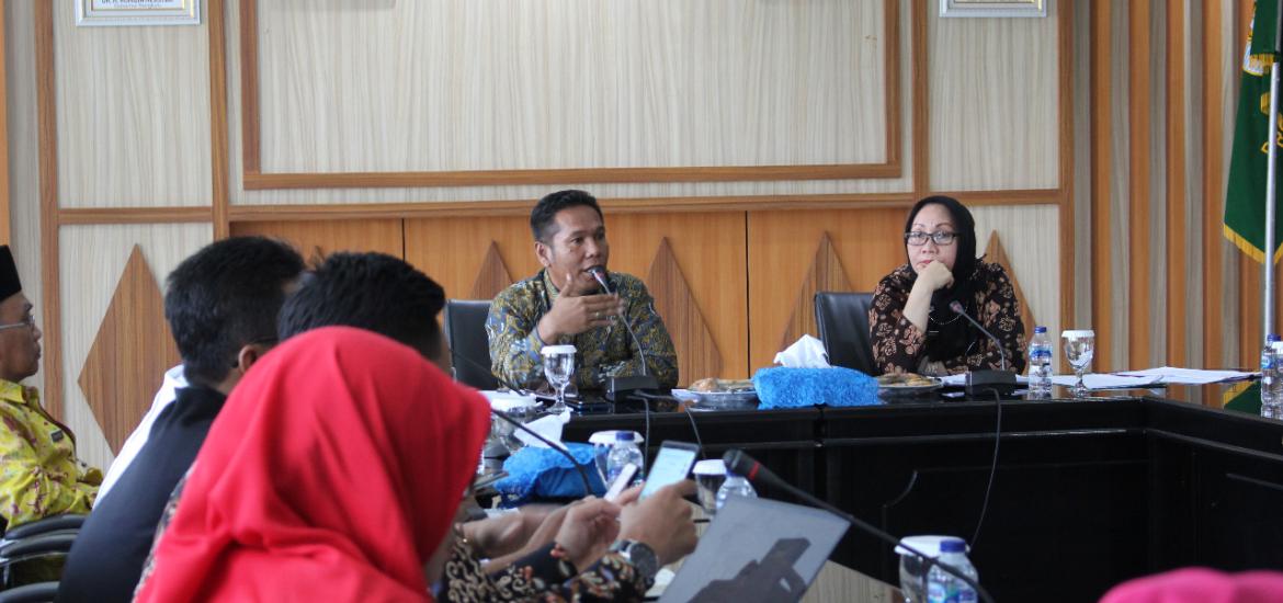 Rapat Penanganan Permasalahan Kelangkaan BBM di Pulau Enggano