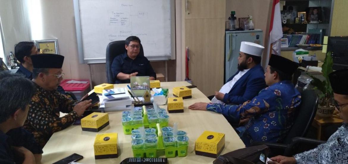 Walikota Bengkulu saat di Kemenkominfo RI