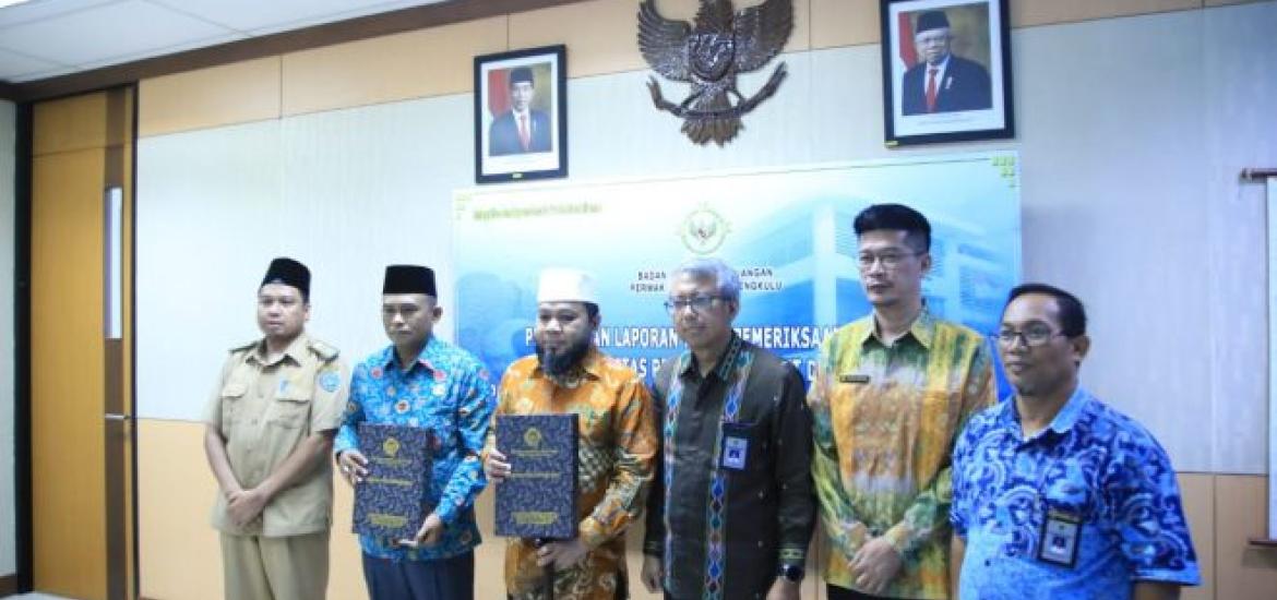 BPK Apresiasi Pemkot Bengkulu Optimalkan Pemanfaatan Aset