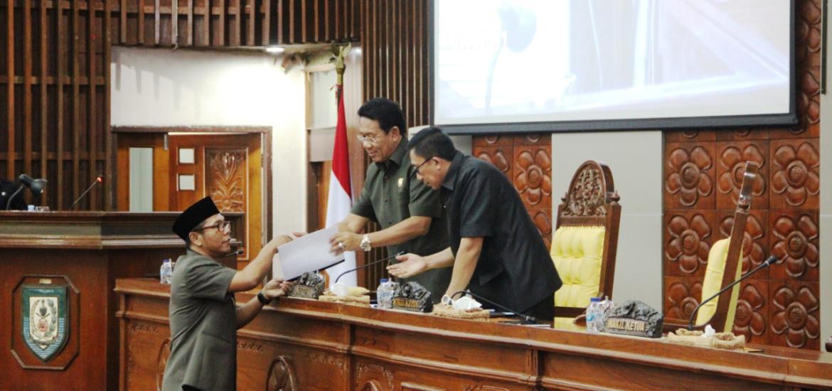 Rapat Paripurna DPRD Provinsi Bengkulu
