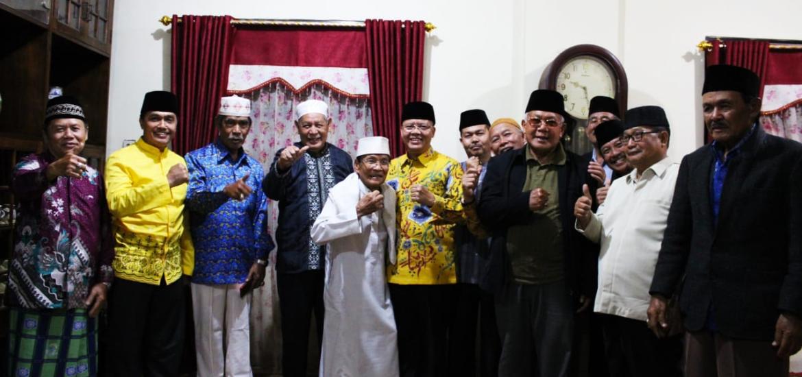 Gubernur Bengkulu Rohidin Mersyah saat Pertemuan dengan Tokoh Masyarakat Rejang