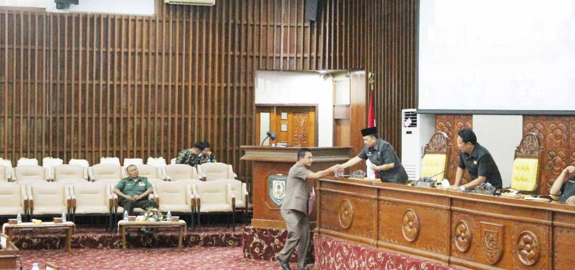Paripurna Penetapan Materi dan Jadwal Kegiatan