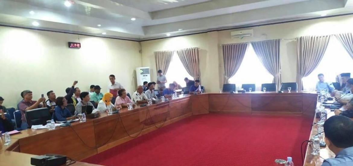 Dengar Pendapat Jukir Terkait Pengelolaan Parkir Oleh Pihak Ketiga
