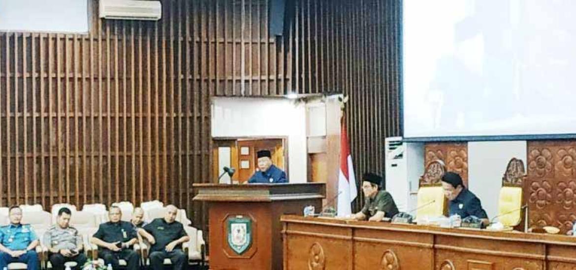 Paripurna Pandangan Umum Fraksi Terhadap Dua Raperda