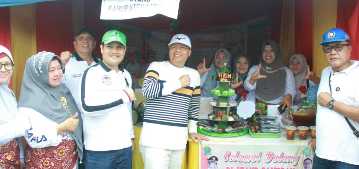 Gubernur Rohidin saat kegiatan peringatan HKN Ke- 60