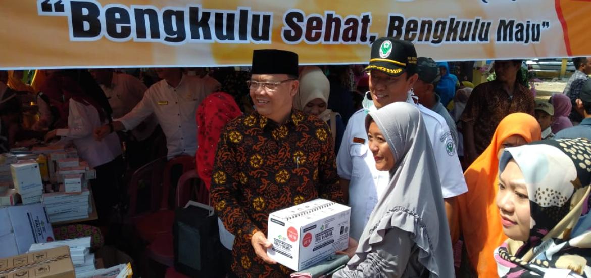 Pengobatan gratis yang difasilitasi Pemprov Bengkulu