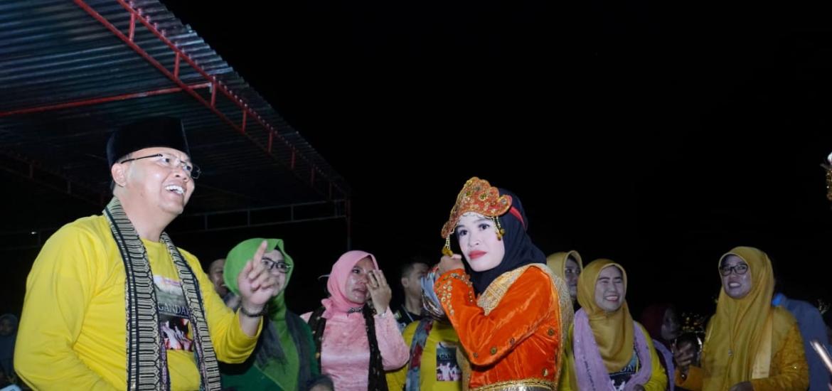 Gubernur Bengkulu Rohidin Mersyah hadiri Pagelaran Seni Gandai
