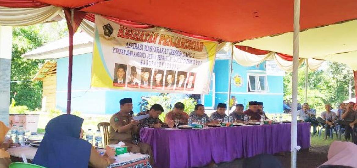 Reses Anggota DPRD Lebong Dapil II