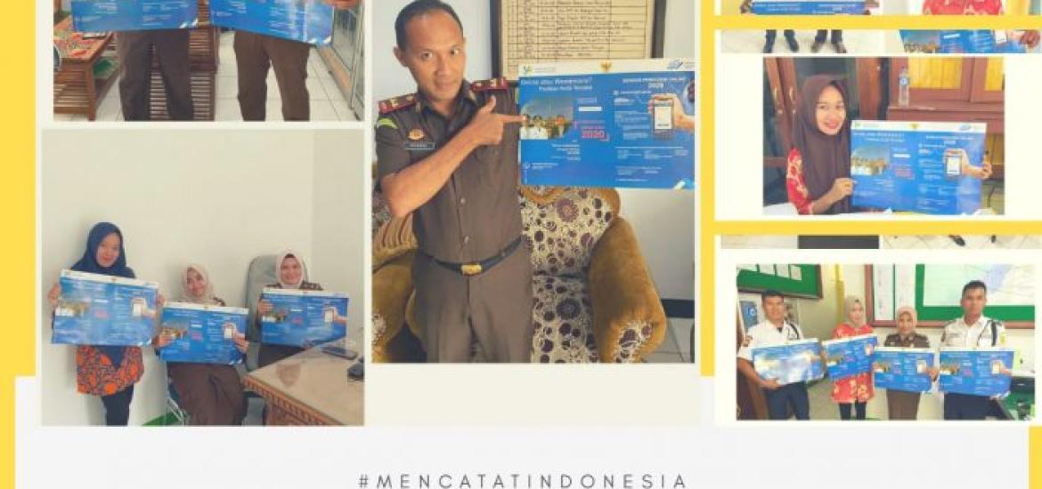 Kejari Mukomuko Ikut Serta Sukseskan Sensus Penduduk Online