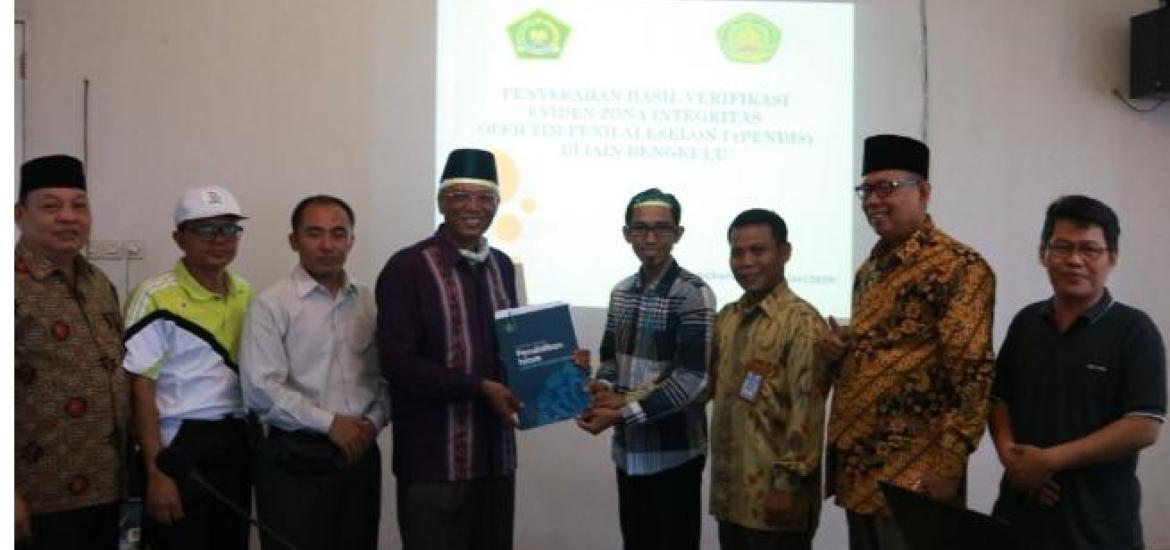 IAIN Bengkulu Peringkat 2 Kampus WBK PTKIN se- Indonesia