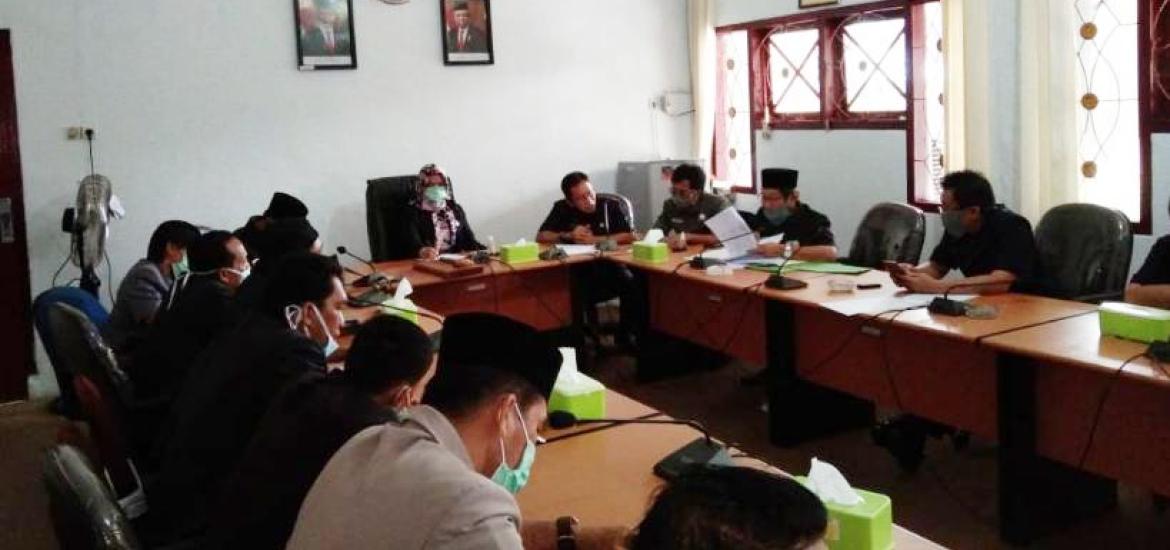 Hearing DPRD bersama Pemkab Kaur bahas dana penanganan Covid-19