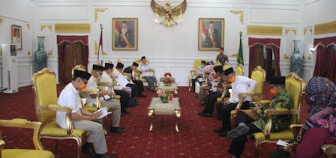 Rapat Evaluasi Gugus Tugas Covid-19 Provinsi Bengkulu