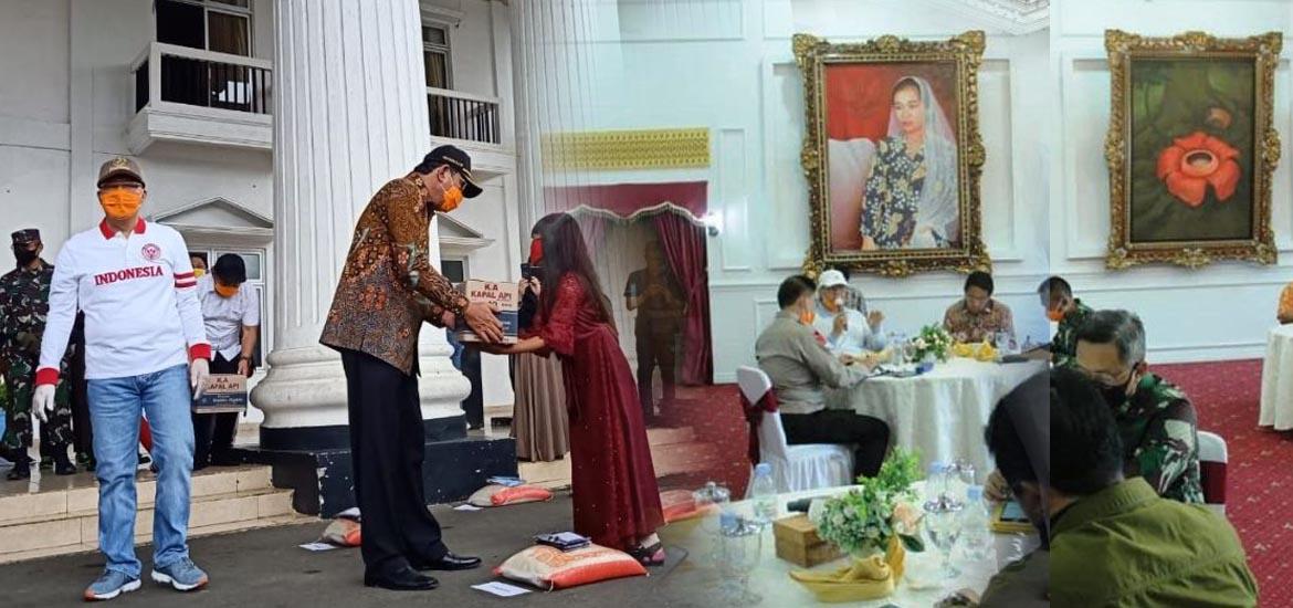 Rapat Evaluasi Penanganan Covis-19, Ketua DPRD Provinsi Setuju Usulan Relalokasi Anggaran