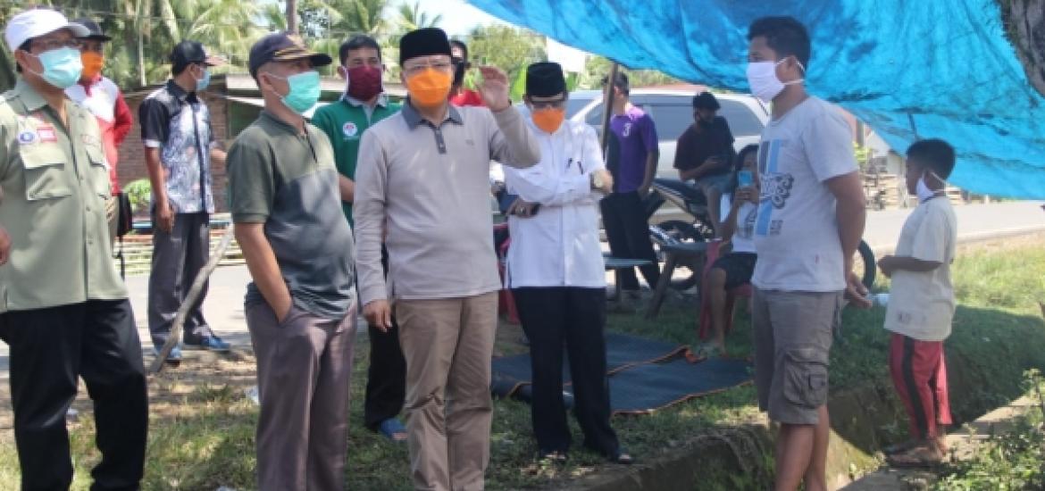 Gubernur Rohidin Bantu Korban Kebakaran, di Bengkulu Tengah