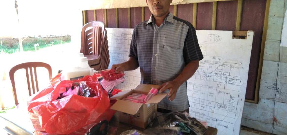 blt dd desa sinar banten kaur