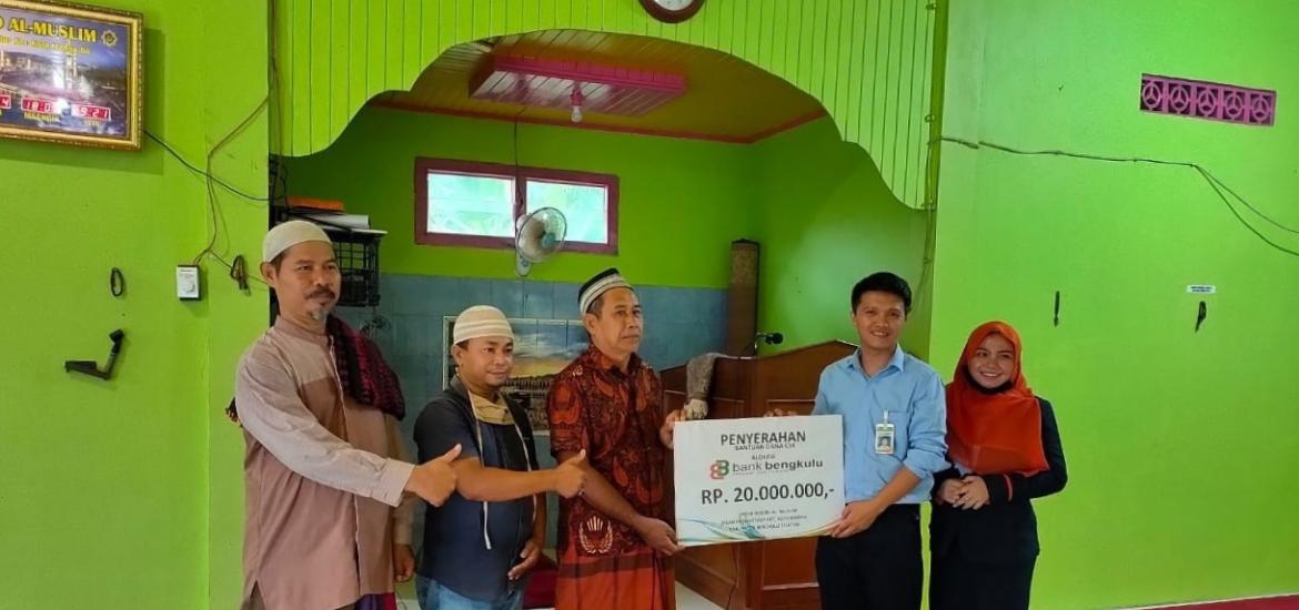 Penyaluran CSR Bank Bengkulu