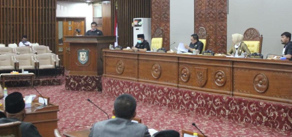 Rapat Paripurna DPRD Provinsi Bengkulu