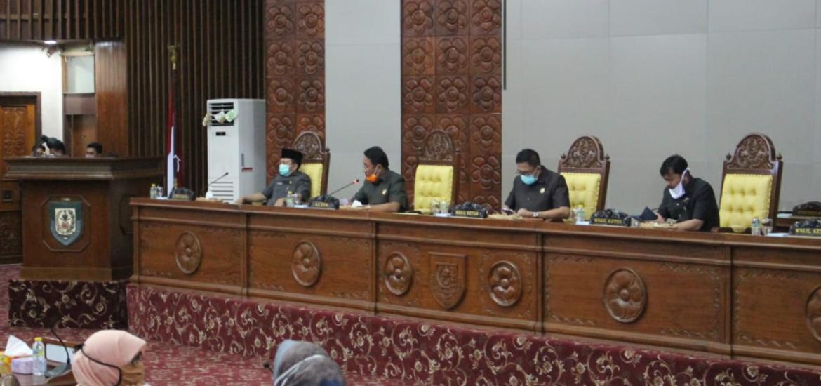 Rapat Paripurna DPRD Provinsi Bengkulu