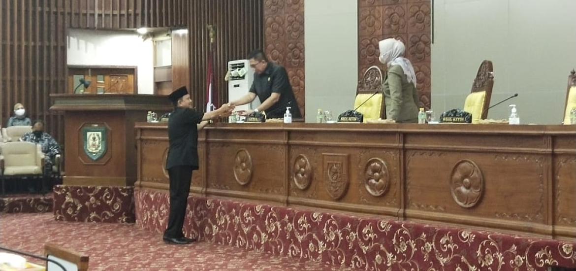 Rapat Paripurna DPRD Provinsi Bengkulu