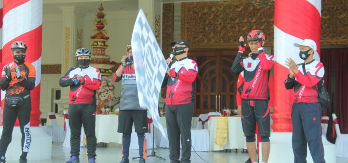 Funbike virtual bersama Gubernur Bengkulu