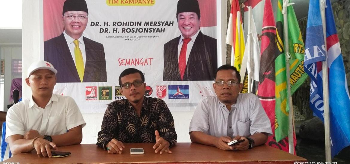 Pers Rilis Kuasa Hukum pemenagangan Rohidin-Rosjonsyah