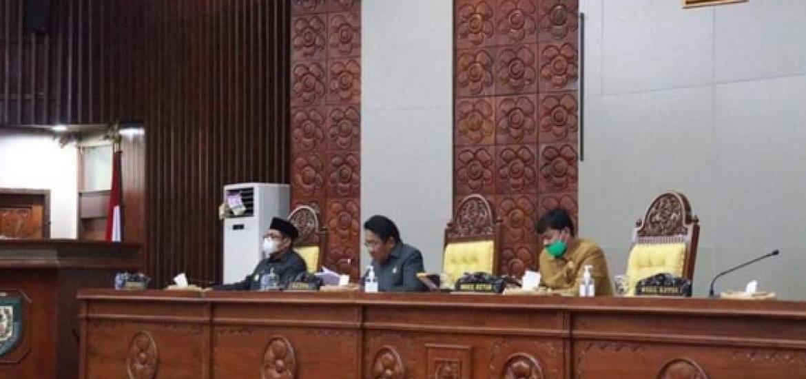 Rapat Paripurna DPRD Provinsi Bengkulu