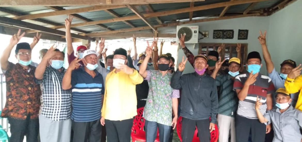 Rohidin silaturahmi di Kedurang Bengkulu Selatan