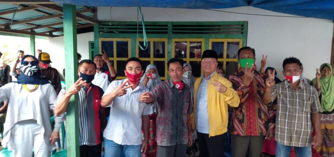 Rohidin silaturahmi di Desa Kota Padang Bengkulu Selatan