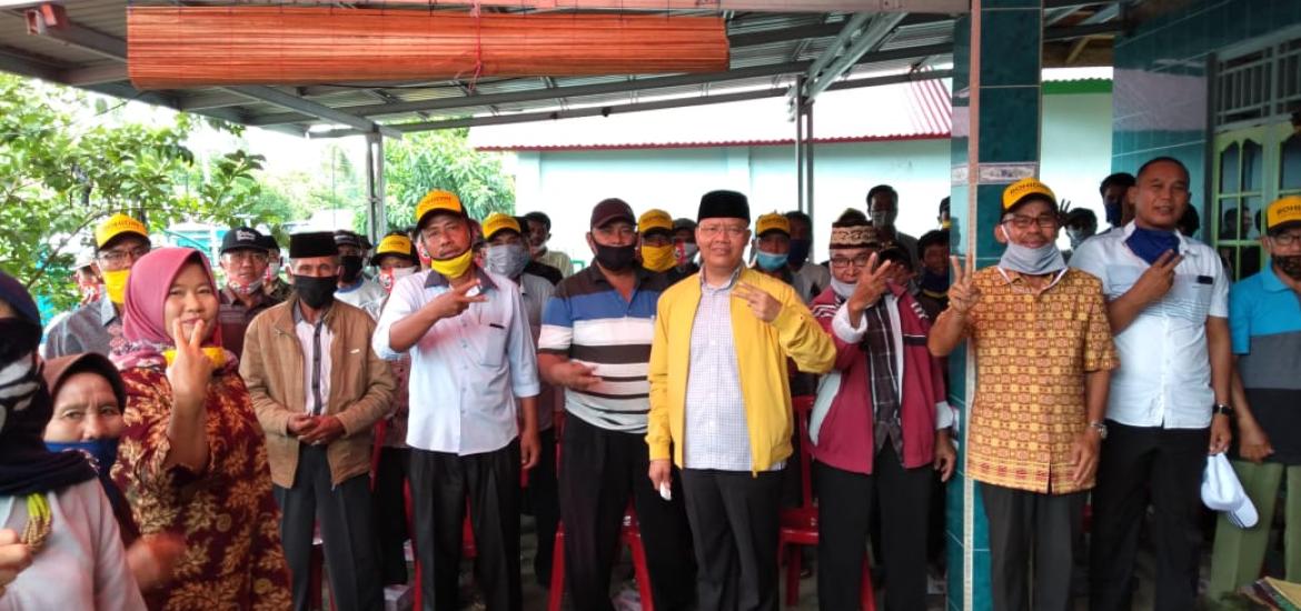 Silaturahmi Rohidin di Bunga Mas Bengkulu Selatan
