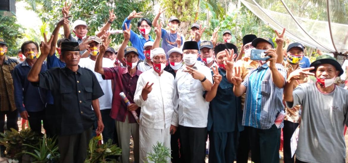 Rohidin silaturahmi bersama masyarakat Kaur Utara