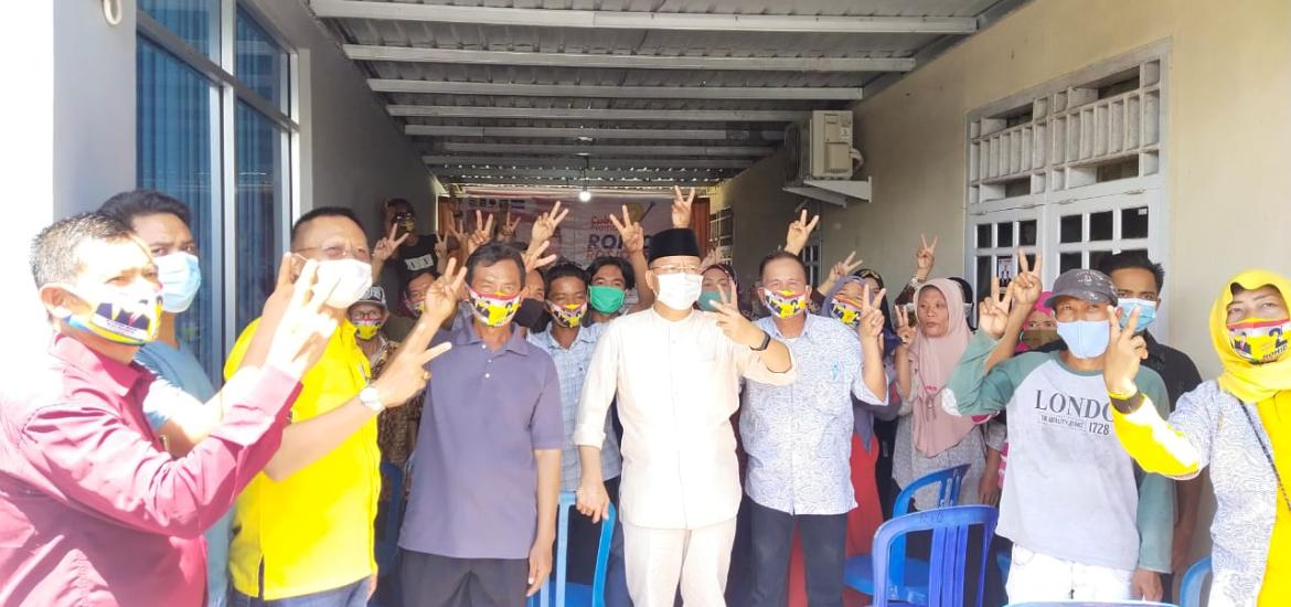 Rohidin silaturahmi di Kampung Melayu Kota Bengkulu