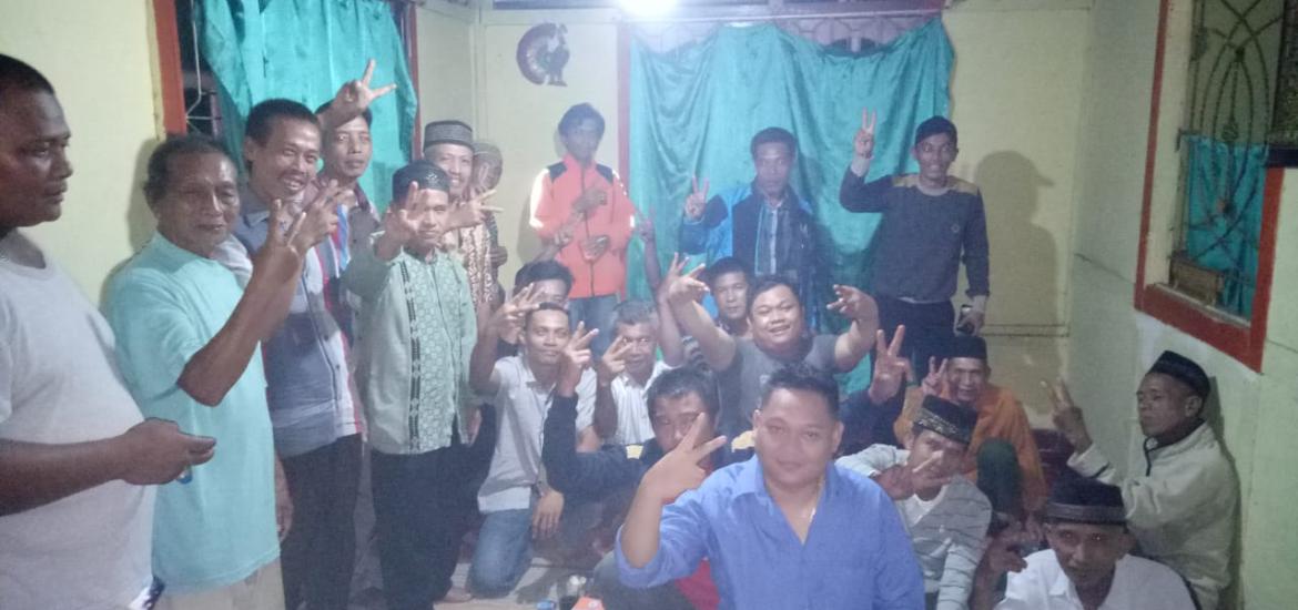 Deklarasi pemenangan Rohidin-Rosjonsyah