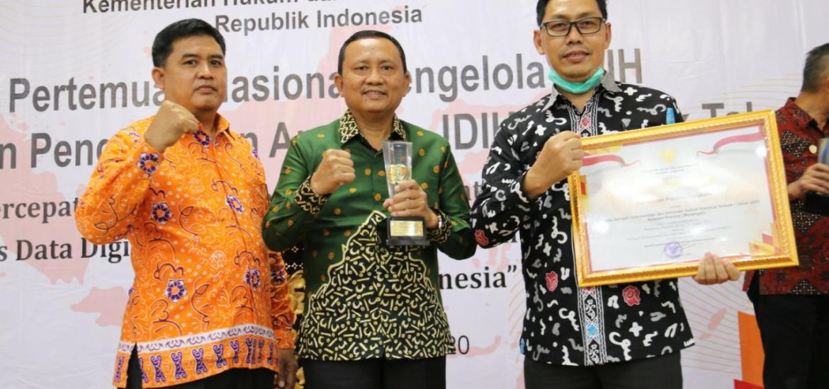 Bengkulu Anggota JDIH Terbaik I Nasional 2020