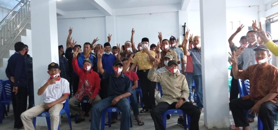 Silaturahmi bersama masyarakat Air Bang Curup