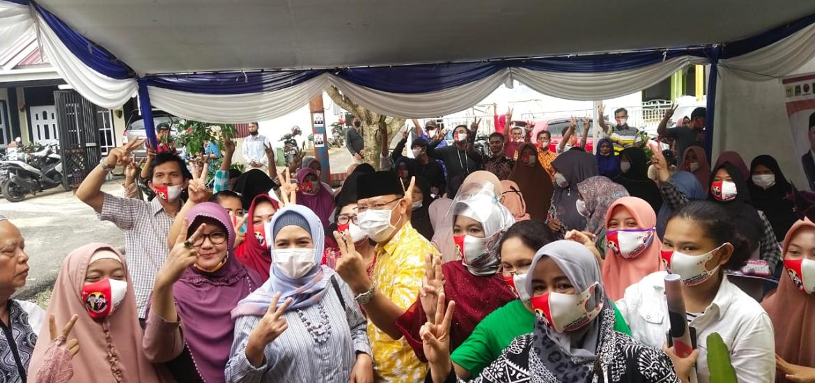 Silaturahmi Rohidin bersama masyarakat Selebar Kota Bengkulu