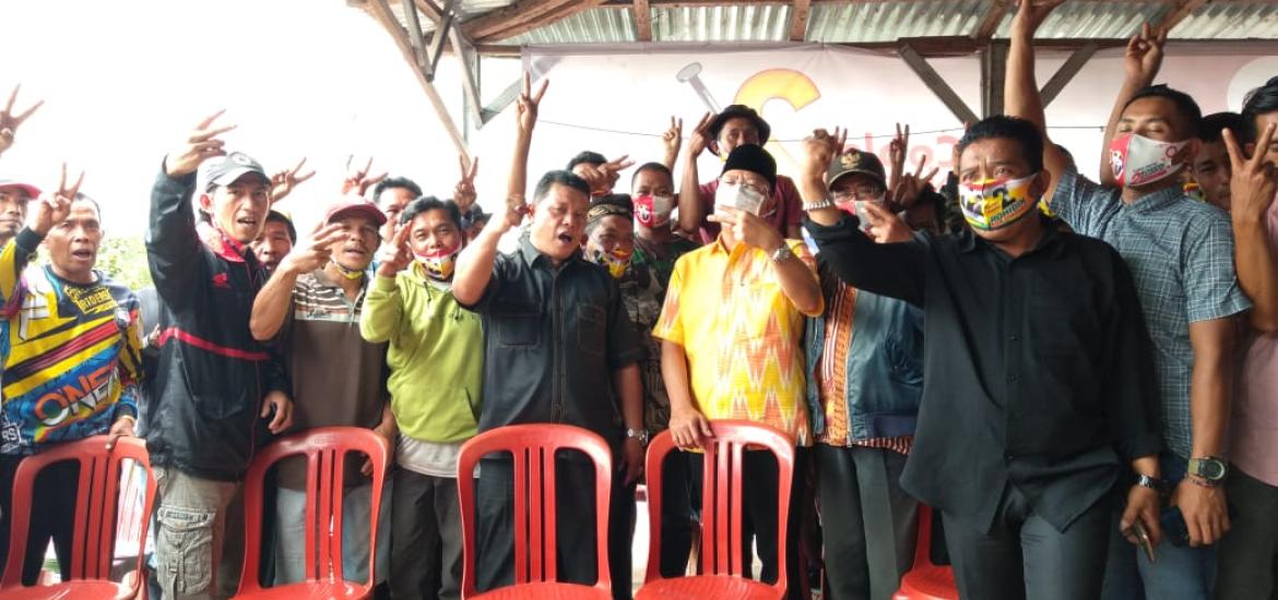 Silaturahmi bersama masyarakat Muara Kemumu Kepahiang