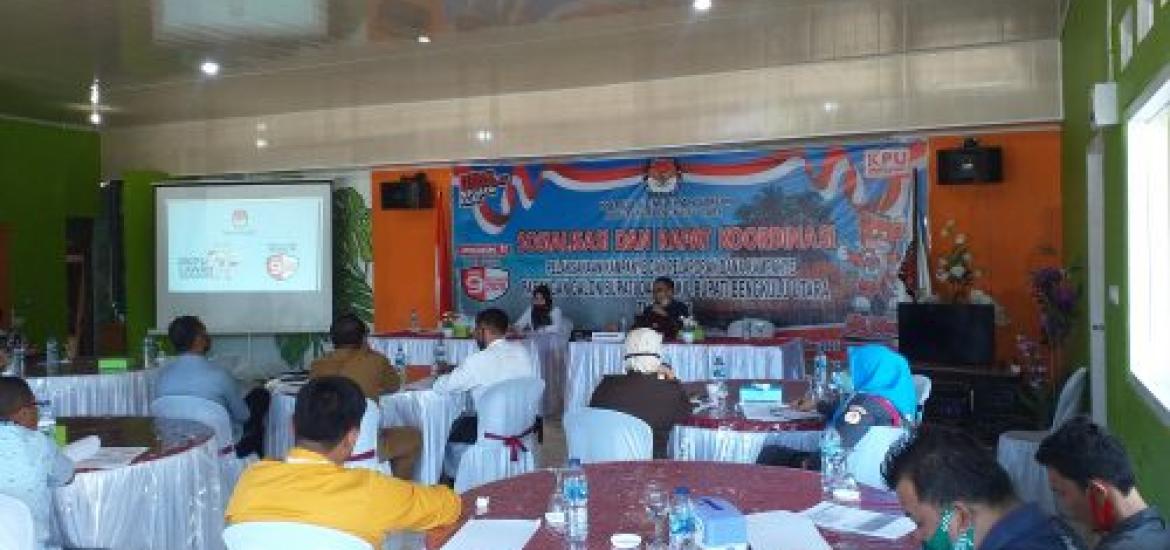 Sosialisasi dan Rakor KPU Bengkulu Utara