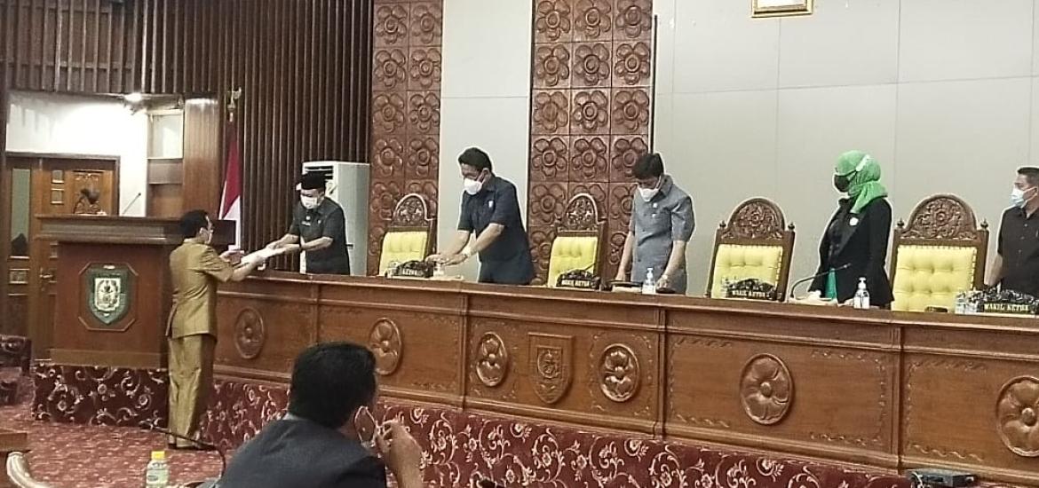 Rapat Paripurna DPRD Provinsi Bengkulu