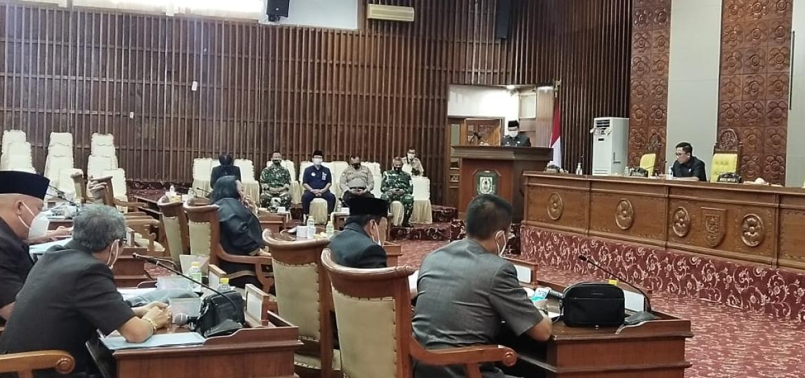 Rapat Paripurna DPRD Provinsi Bengkulu