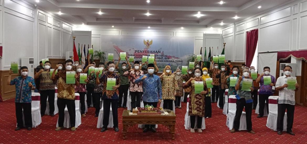 Langkah Rohidin Sejahterakan Masyarakat Kawasan Hutan Diwujudkan Presiden Jokowi