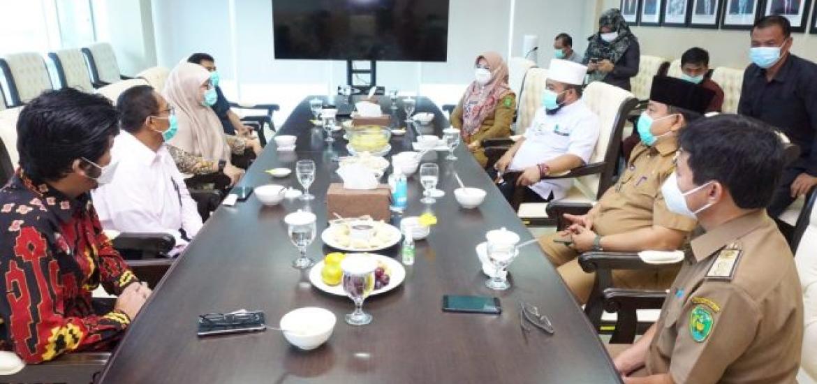 Walikota Bengkulu Siap Bersinergi dengan Kepala BPK Perwakilan Bengkulu yang Baru