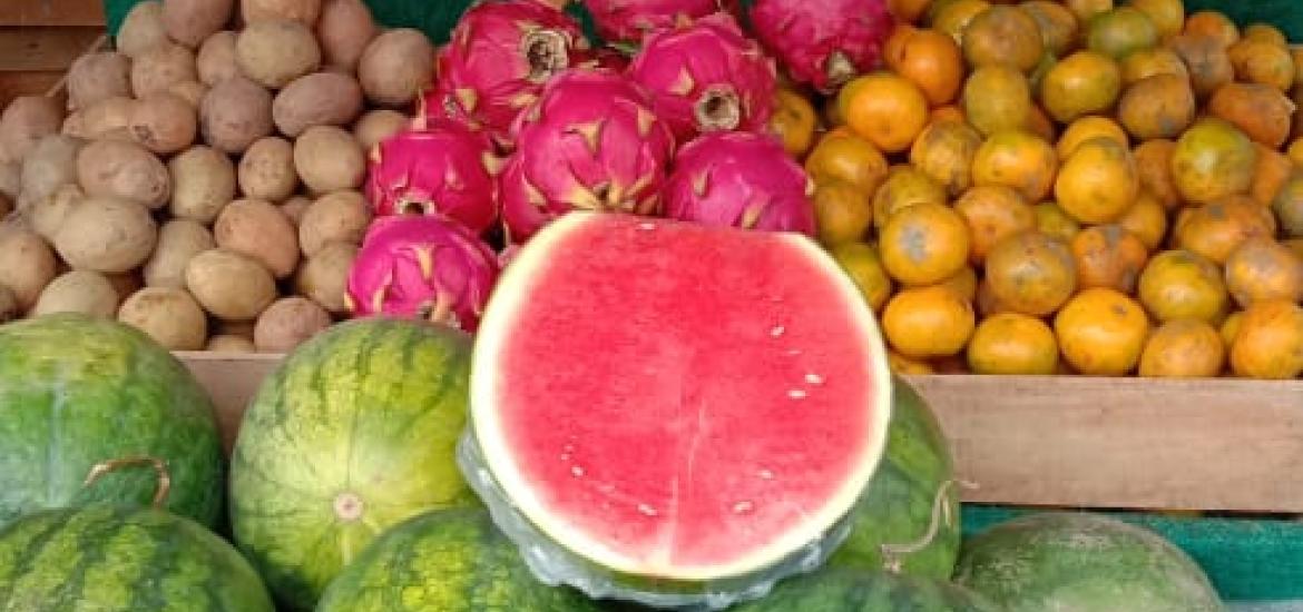 Pasar Kota Agung Terpantau Sepi dan Sunyi