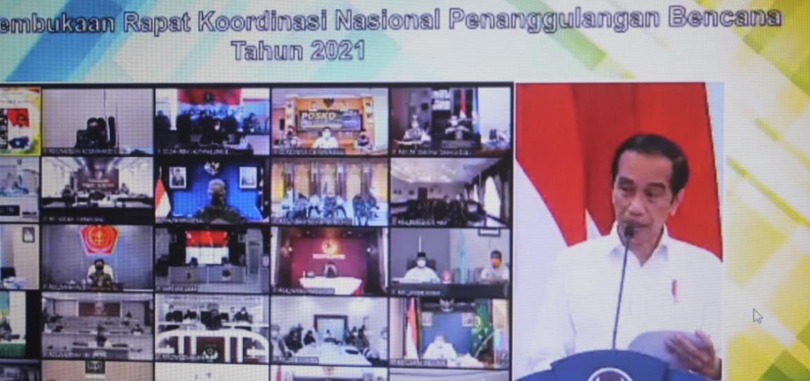 Rakornas Penanggulangan Bencana 2021