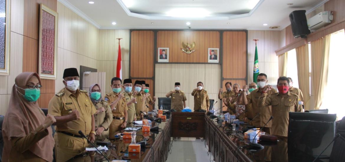 Gubernur Rohidin terima kunjungan Bupati Mian