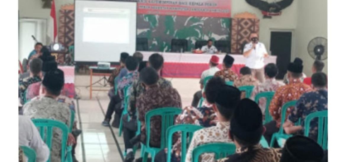 Para kepala pekon terpilih ikuti Bimtek